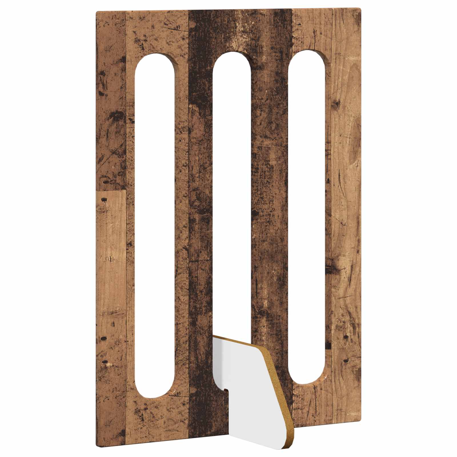 Recinto pieghevole per animali 4 pcs Legno di quercia | homemem39