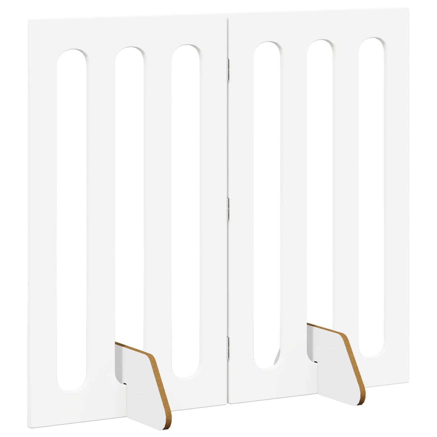 Recinto pieghevole per animali 2 pcs Bianco 100,5 x 38 x 90 cm | homemem39