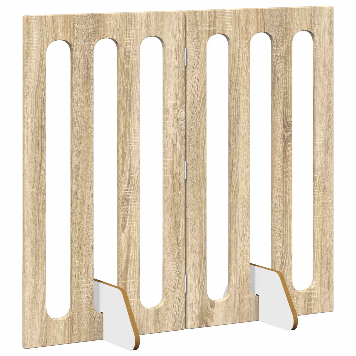 Recinto pieghevole per animali 2 pcs Rovere Sonoma | homemem39