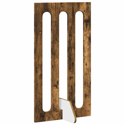 Recinto pieghevole per animali 2 pcs Quercia Affumicata | homemem39