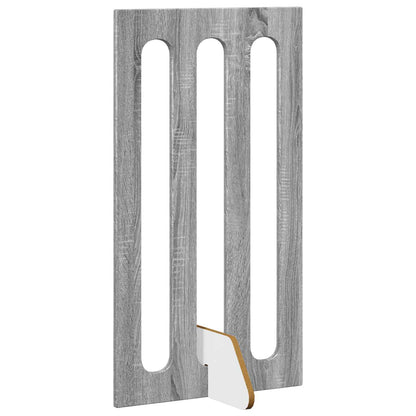 Recinto pieghevole per animali 2 pcs Sonoma grigia | homemem39