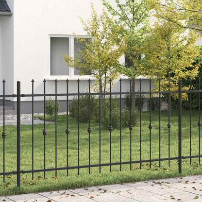 Recinzione a punte Asten Nero 200 x 150 cm | homemem39