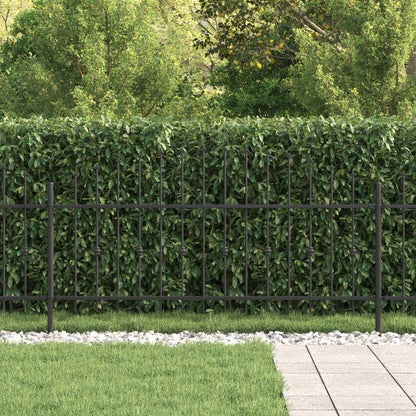 Recinzione a punte Asten Nero 200 x 130 cm | homemem39