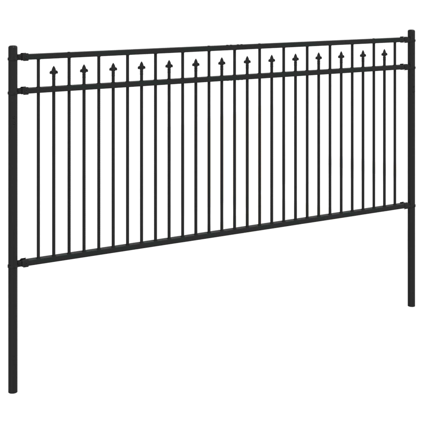 Recinzione a picchetto BAARLO Nero | homemem39