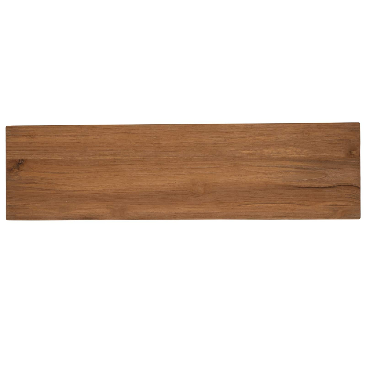 Mobile TV 110 x 30 x 40 cm Naturale Legno di teak solido
