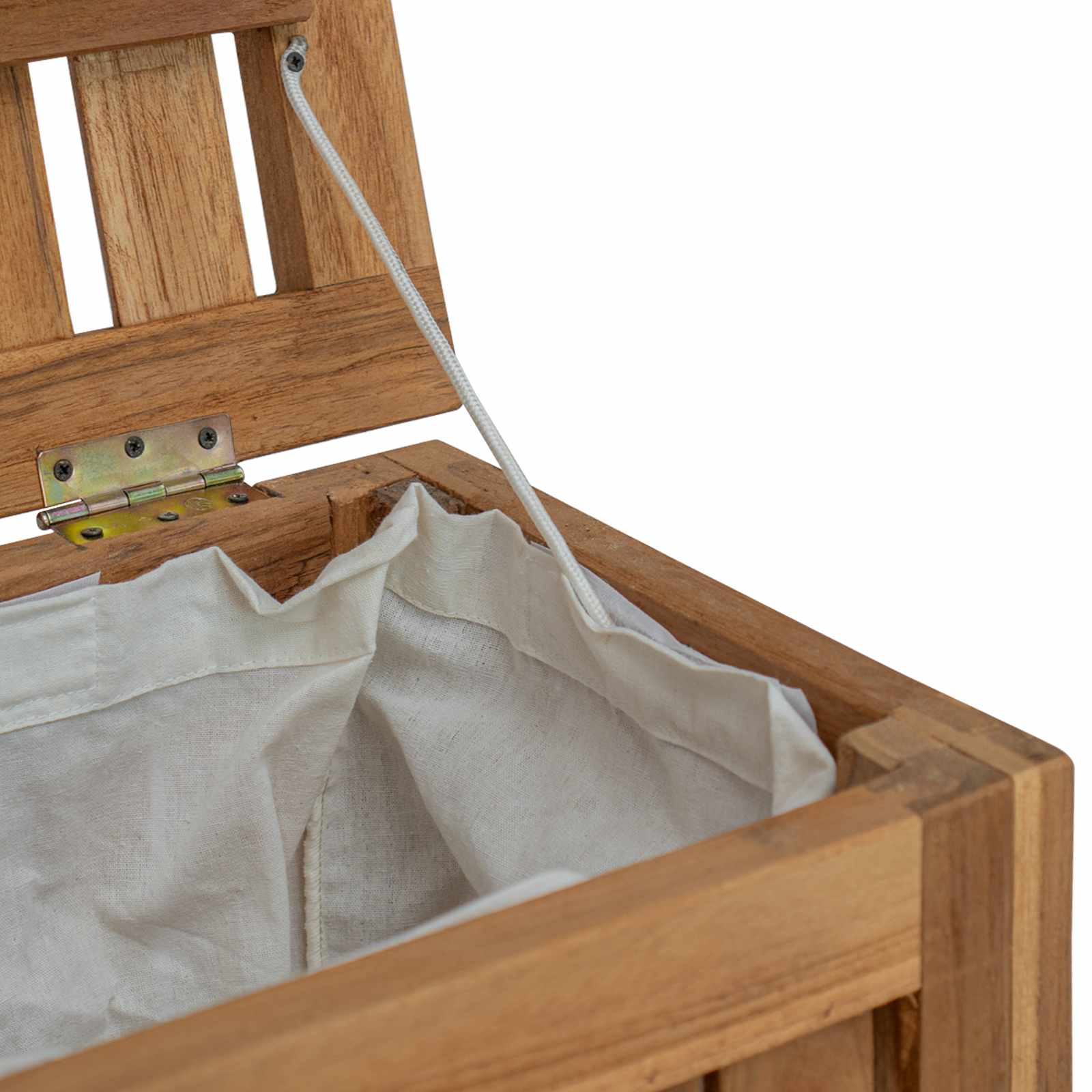 Cesto per Lavanderia Naturale 50 x 35 x 60 cm | homemem39
