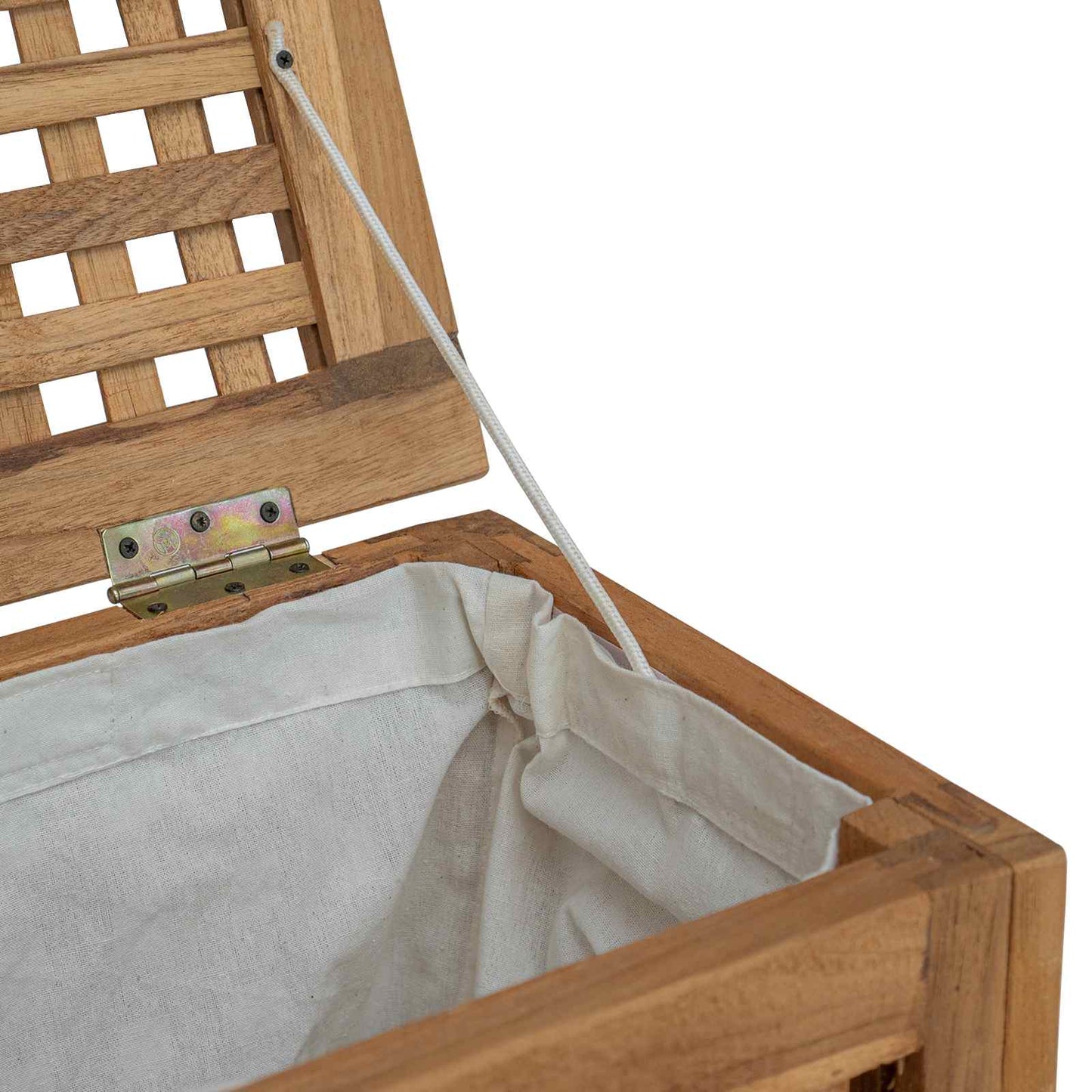 Cesto per Lavanderia Naturale 35 x 25 x 60 cm | homemem39
