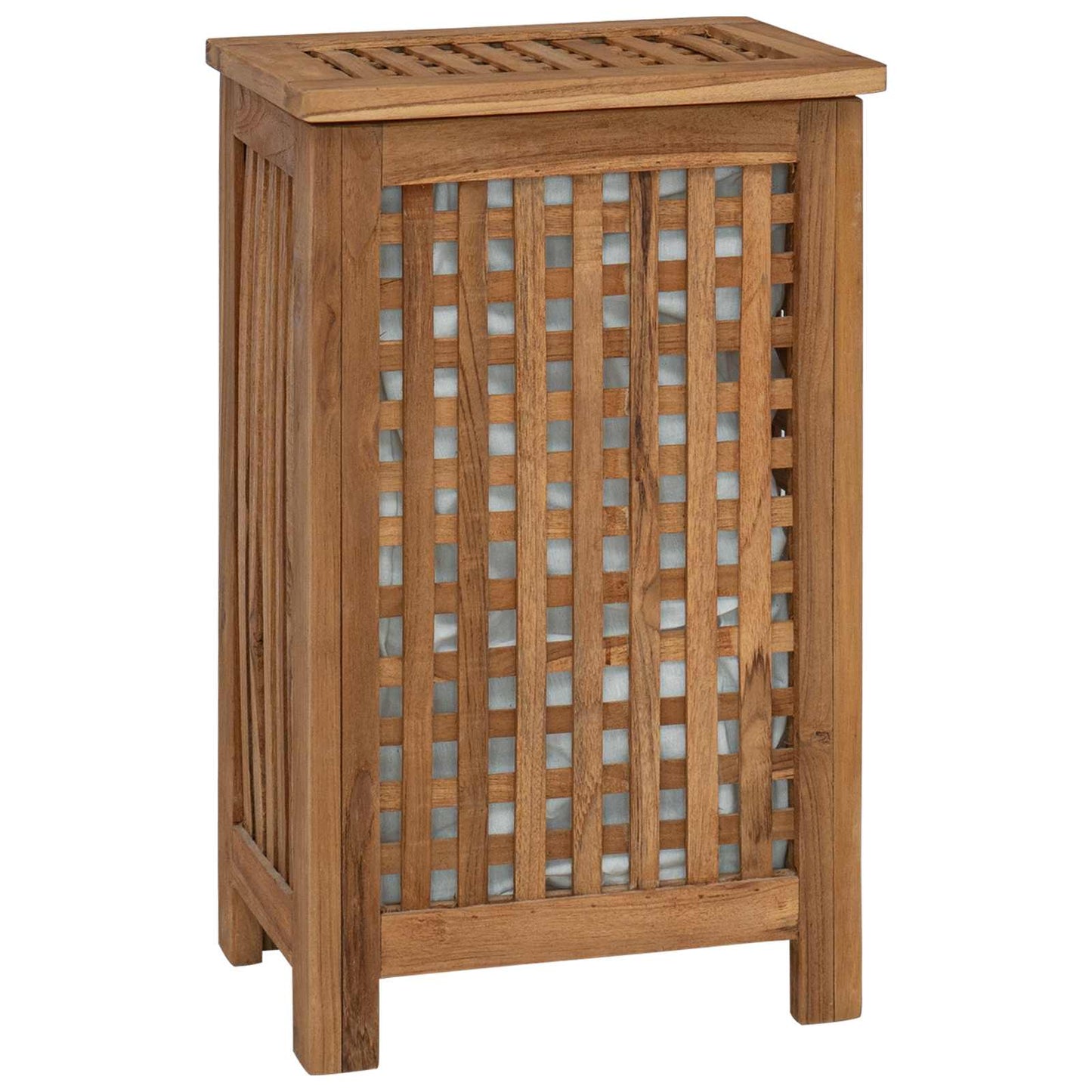 Cesto per Lavanderia Naturale 35 x 25 x 60 cm | homemem39