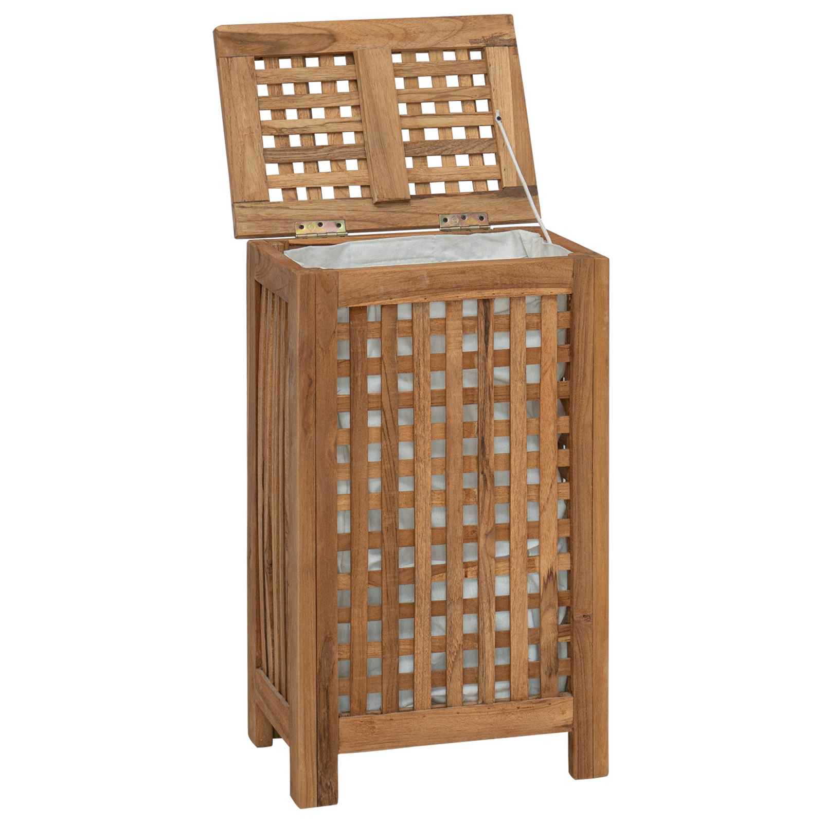 Cesto per Lavanderia Naturale 35 x 25 x 60 cm | homemem39