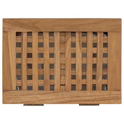 Cesto per Lavanderia Naturale 35 x 25 x 60 cm | homemem39