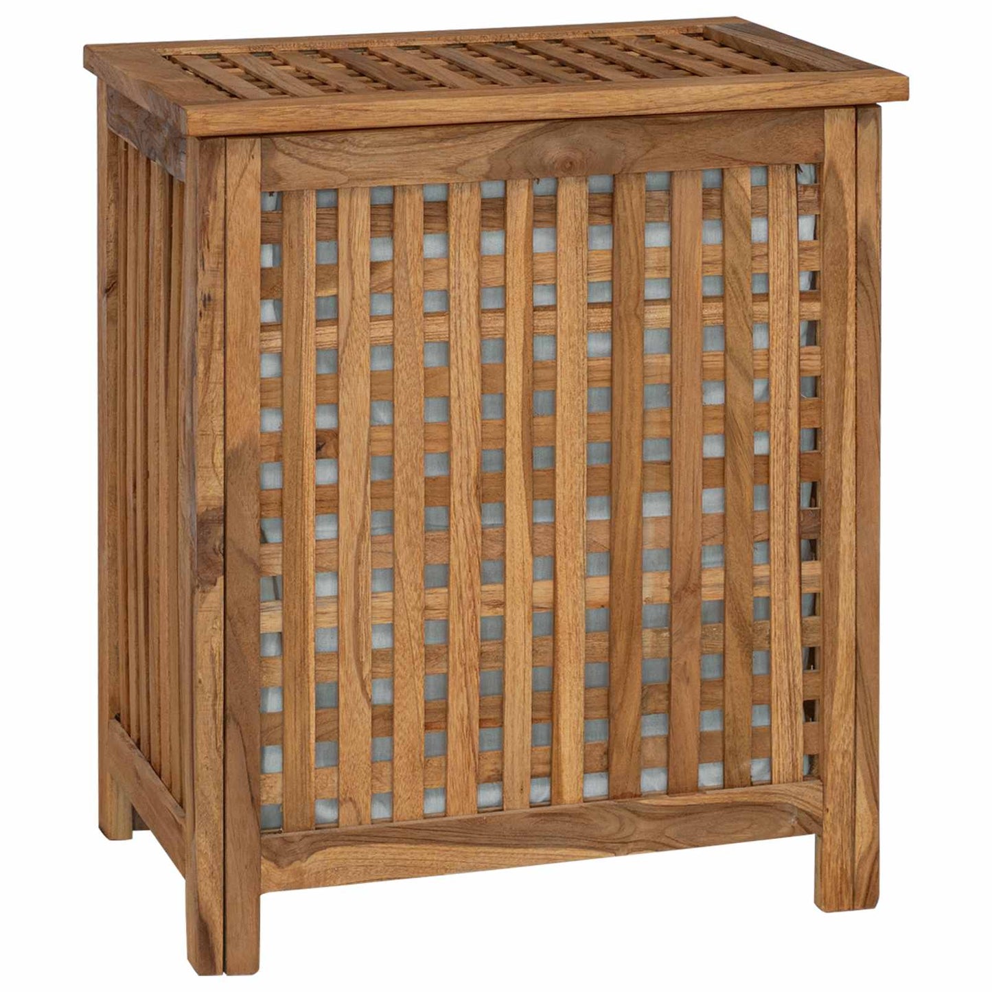 Cesto per Lavanderia Naturale 50 x 35 x 60 cm | homemem39