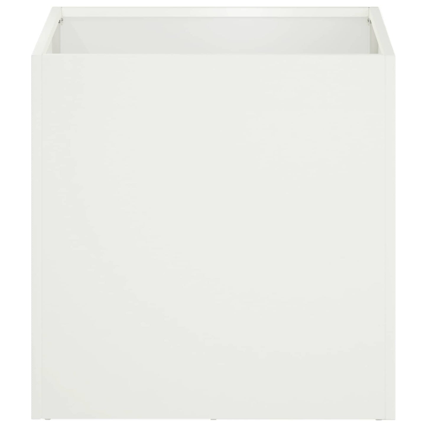 Vaso da giardino 2 pz Bianco 20 x 20 x 20 cm | homemem39