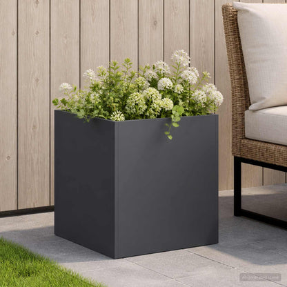 Vaso da giardino Antracite 20 x 20 x 20 cm