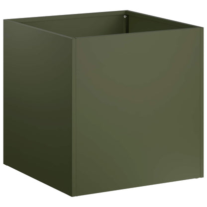 Vaso da giardino Verde Oliva 20 x 20 x 20 cm