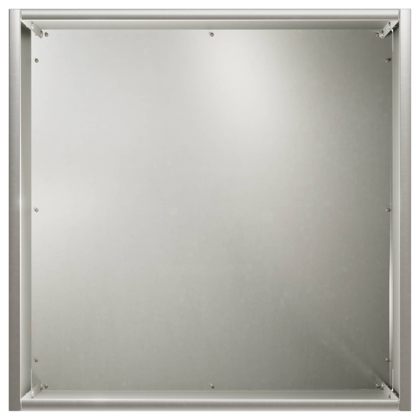 Vaso da giardino 2 pz Argento 20 x 20 x 20 cm Acciaio Inox | homemem39