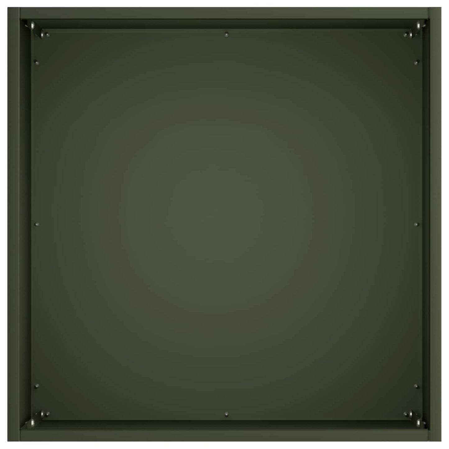 Vaso da giardino 2 pz Verde Oliva 45 x 45 x 45 cm | homemem39
