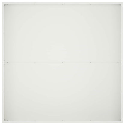 Vaso da giardino 2 pz Bianco 80 x 80 x 20 cm | homemem39