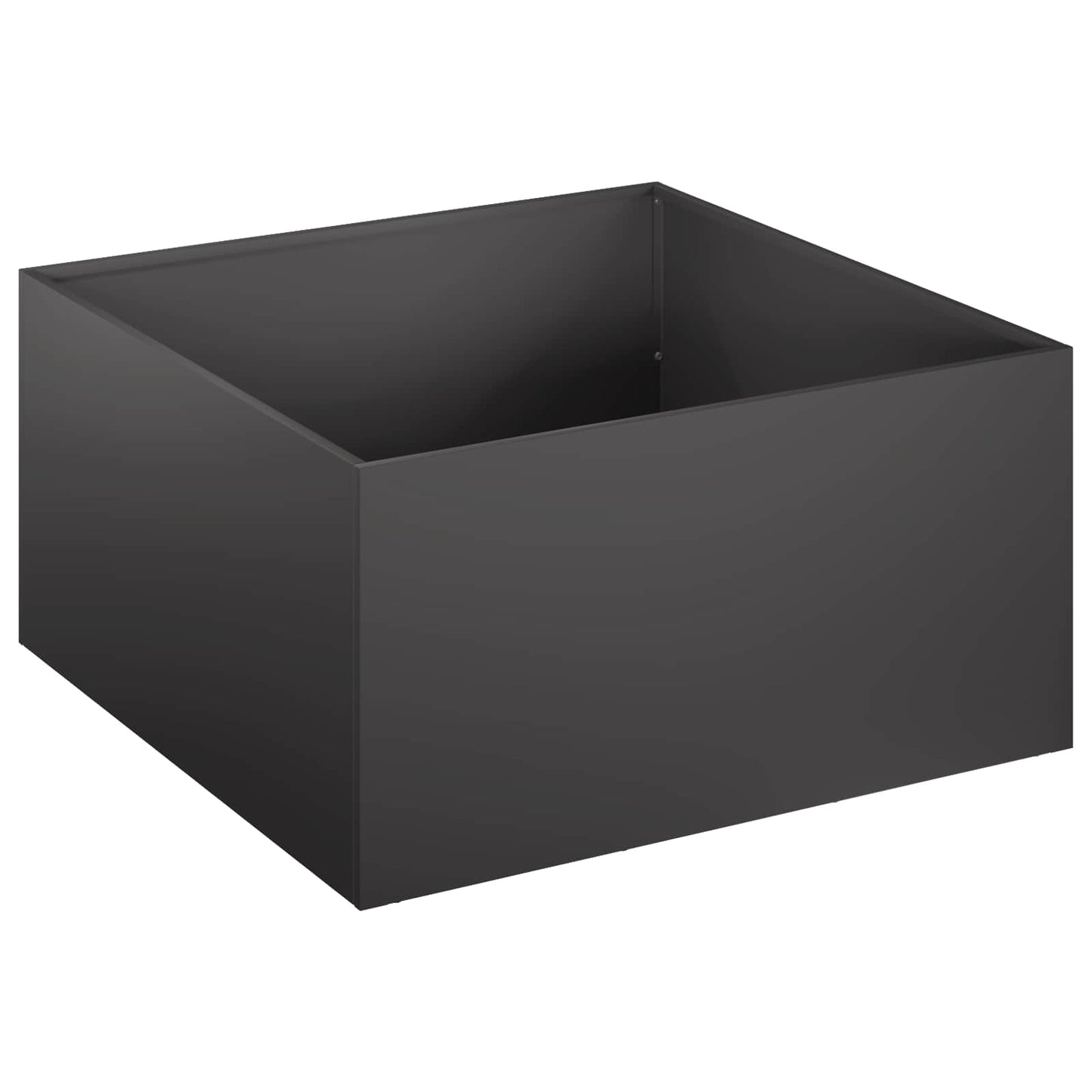 Vaso da giardino 2 pz Nero 40 x 40 x 30 cm | homemem39