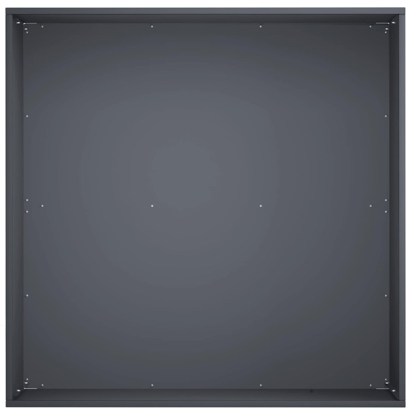 Vaso da giardino Antracite 40 x 40 x 30 cm | homemem39