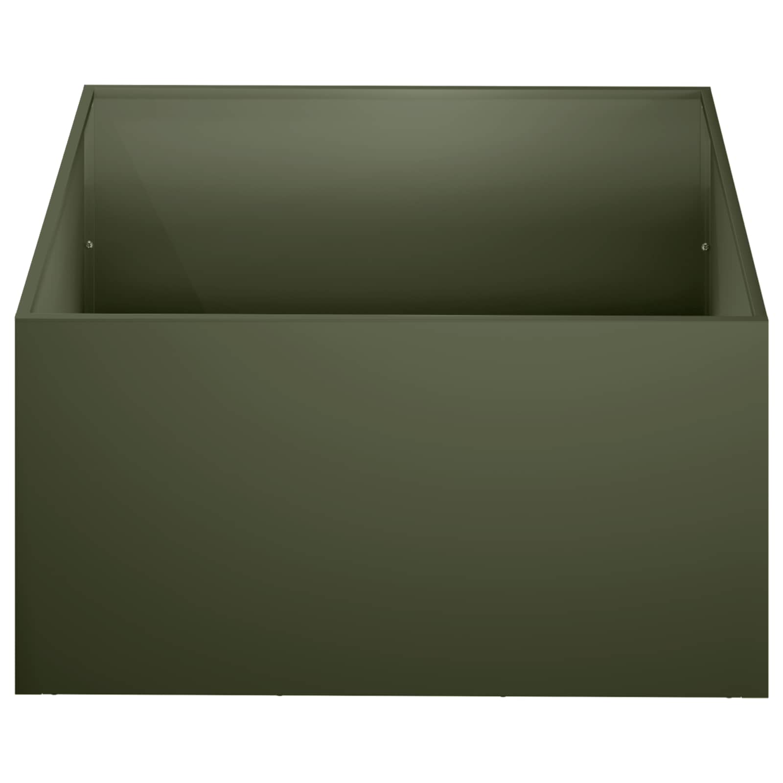 Vaso da giardino Verde Oliva 40 x 40 x 30 cm | homemem39