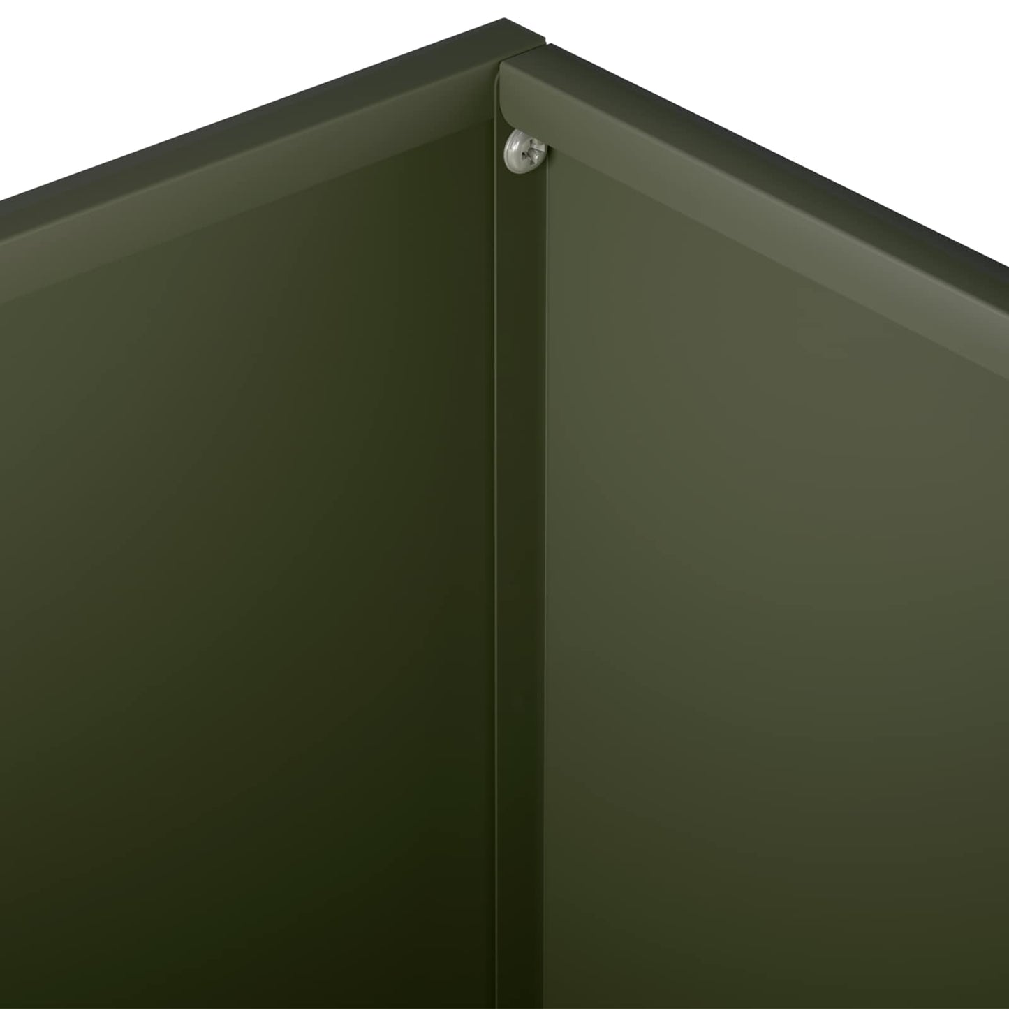 Vaso da giardino 2 pz Verde Oliva 40 x 40 x 30 cm | homemem39
