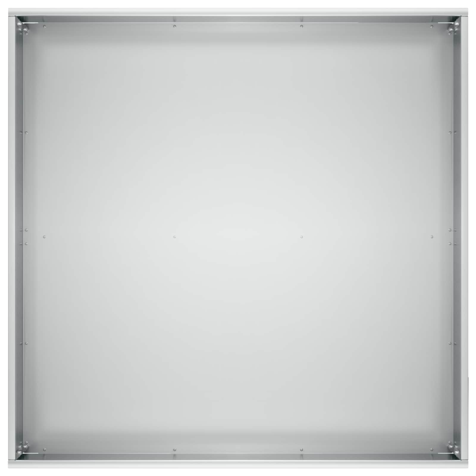 Vaso da giardino Argento 40 x 40 x 30 cm Acciaio zincato | homemem39