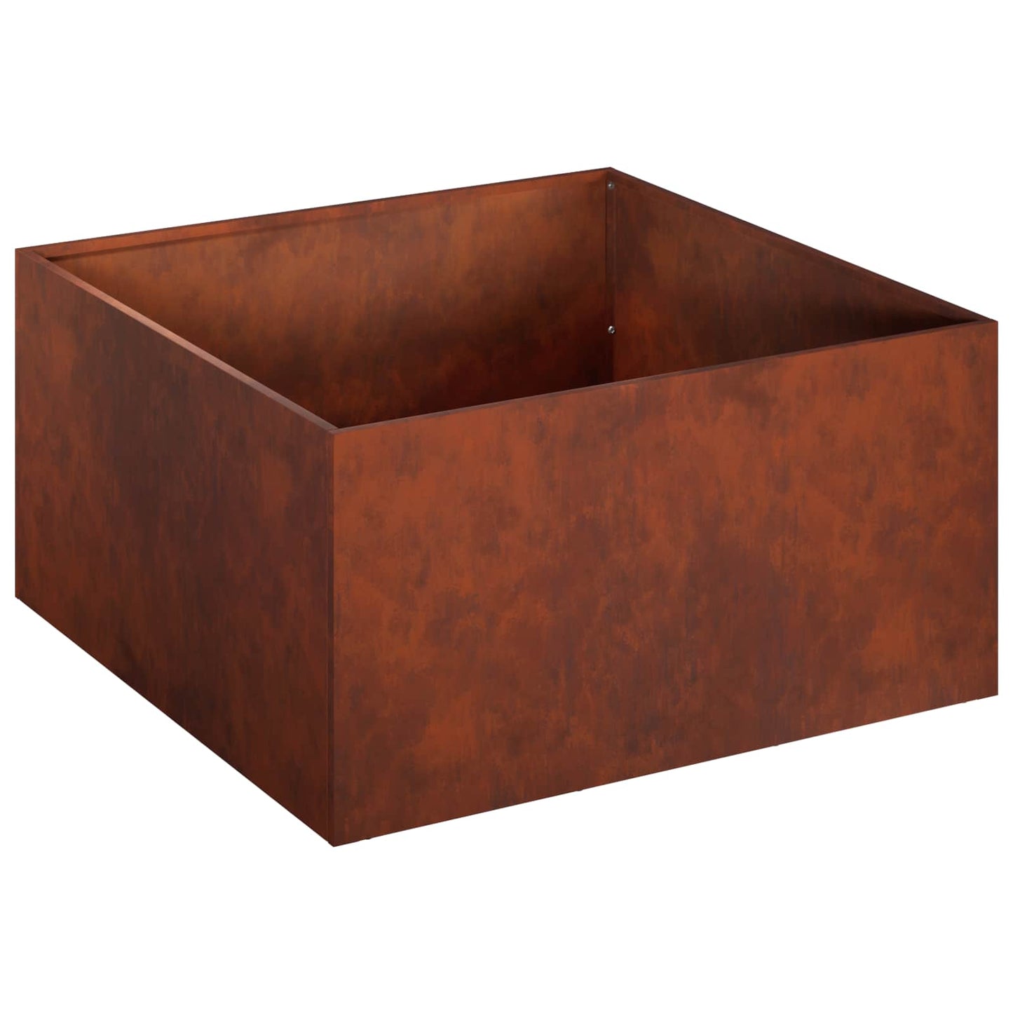 Vaso da giardino 2 pz Ruggine 40 x 40 x 30 cm Acciaio Corten | homemem39