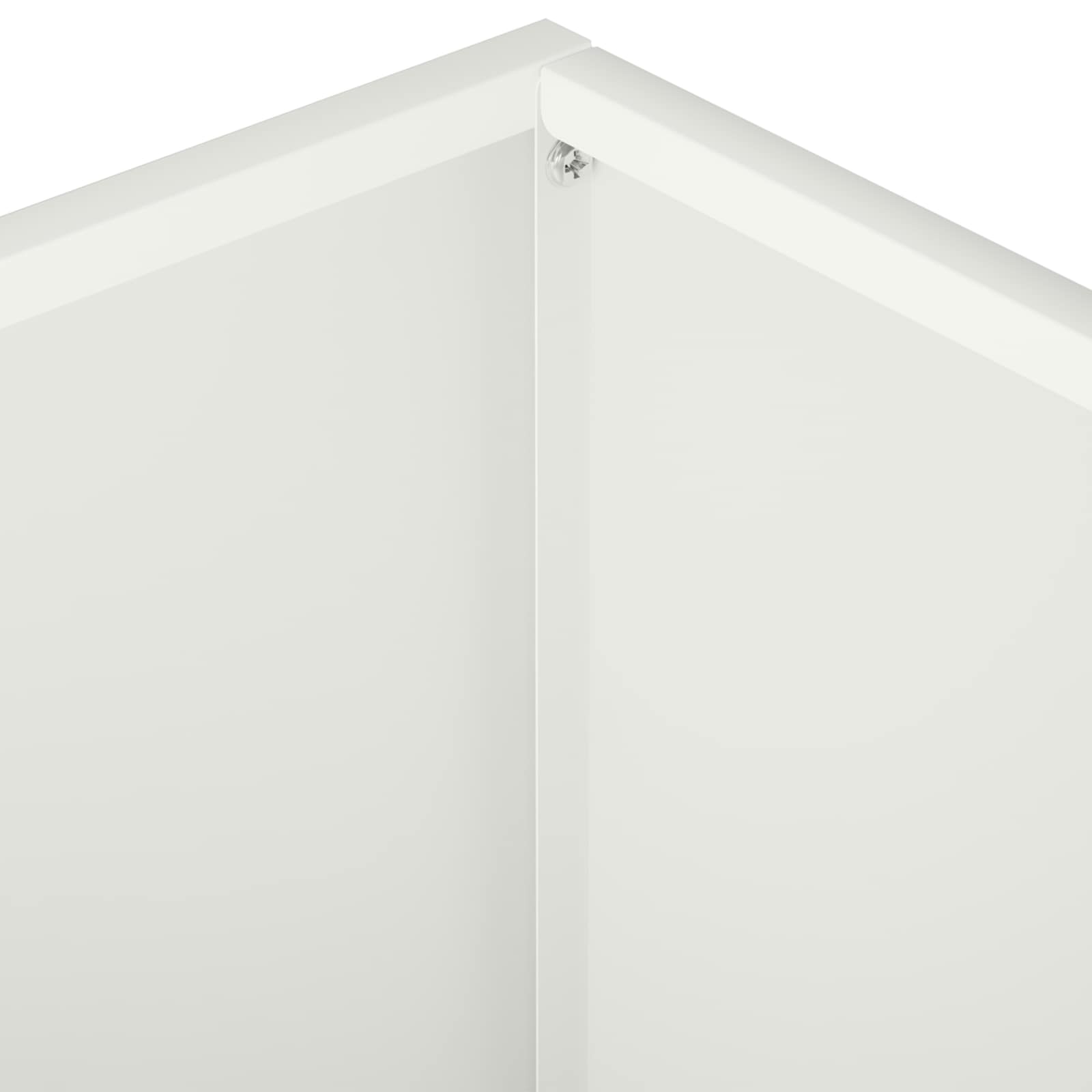 Vaso da giardino Bianco 60 x 60 x 30 cm | homemem39