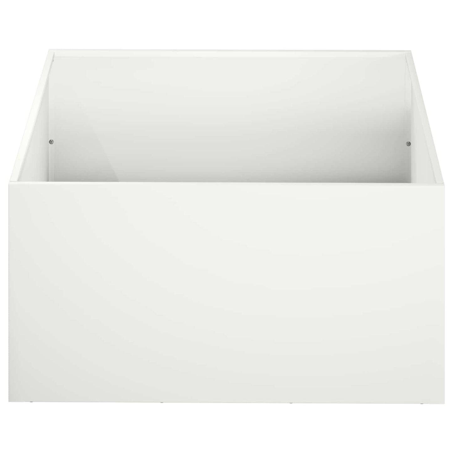 Vaso da giardino Bianco 60 x 60 x 30 cm