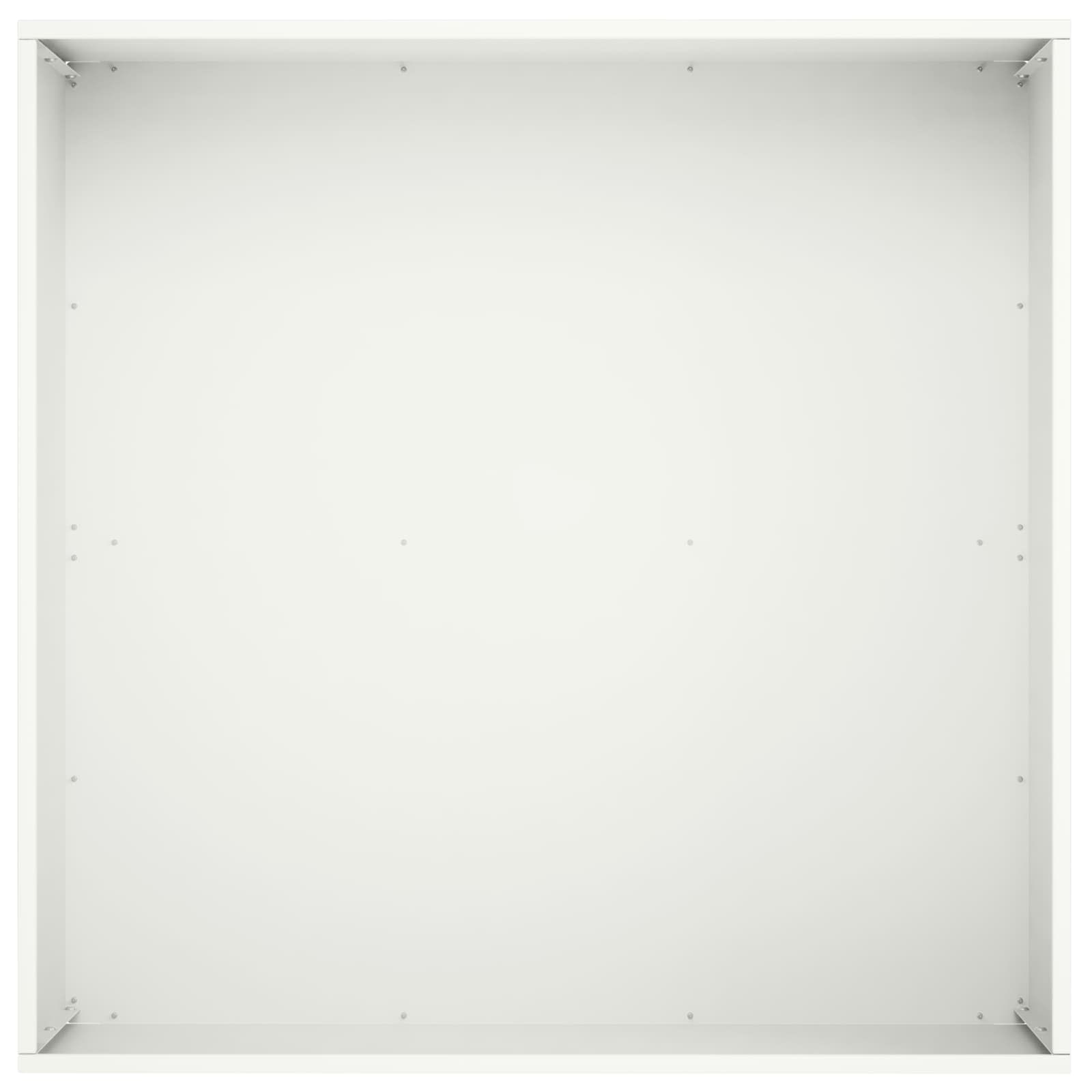 Vaso da giardino Bianco 60 x 60 x 30 cm | homemem39