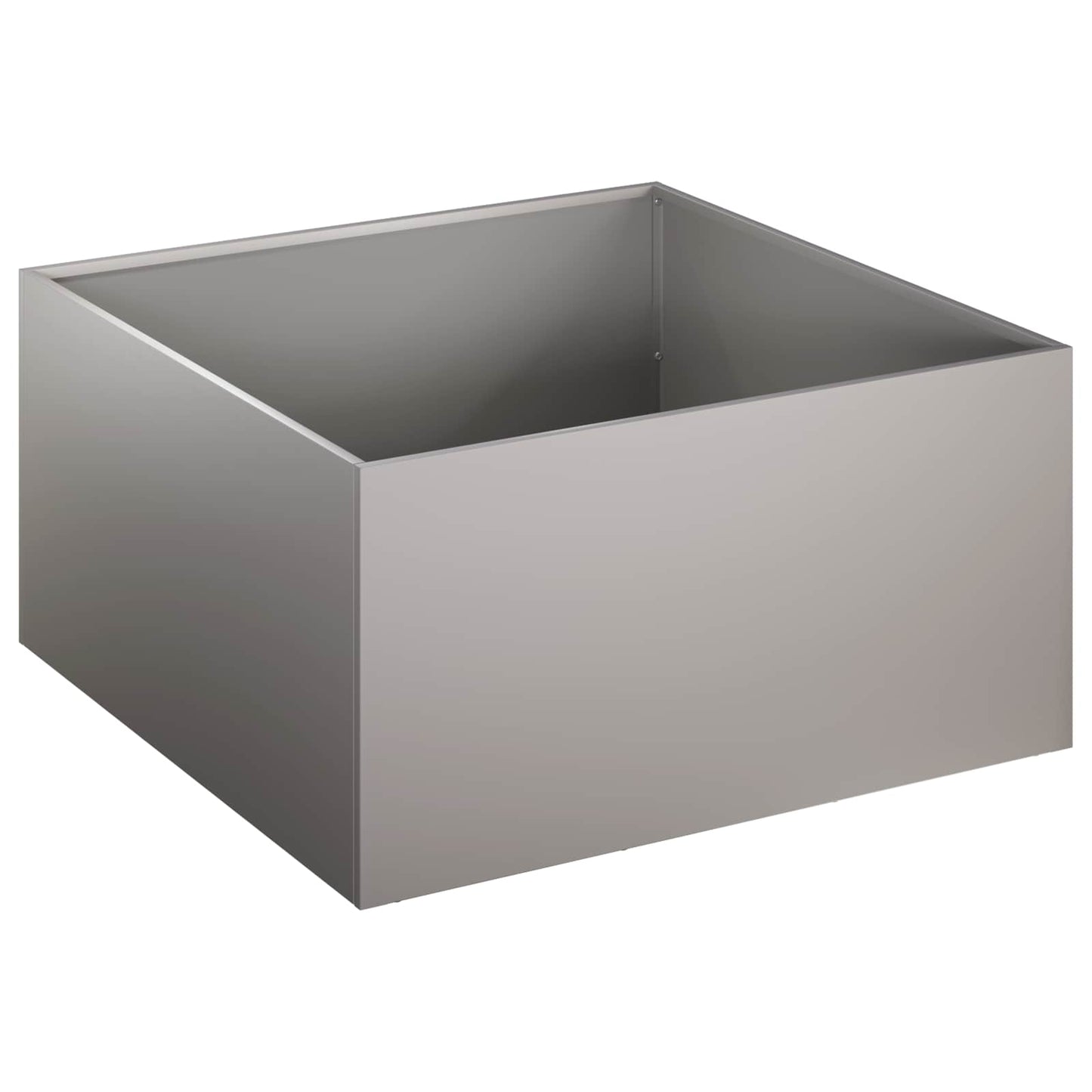 Vaso da giardino 2 pz Ruggine 60 x 60 x 30 cm Acciaio Corten | homemem39