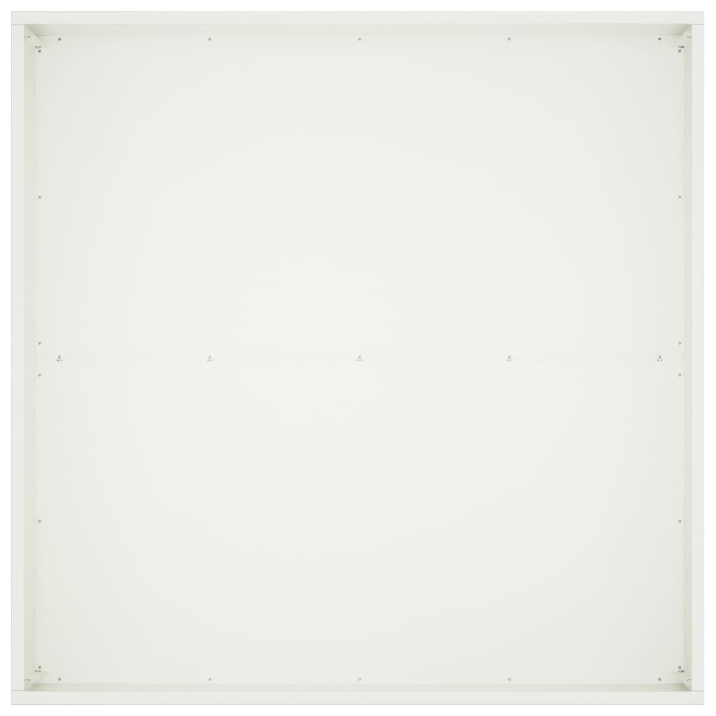 Vaso da giardino Bianco 80 x 80 x 40 cm | homemem39