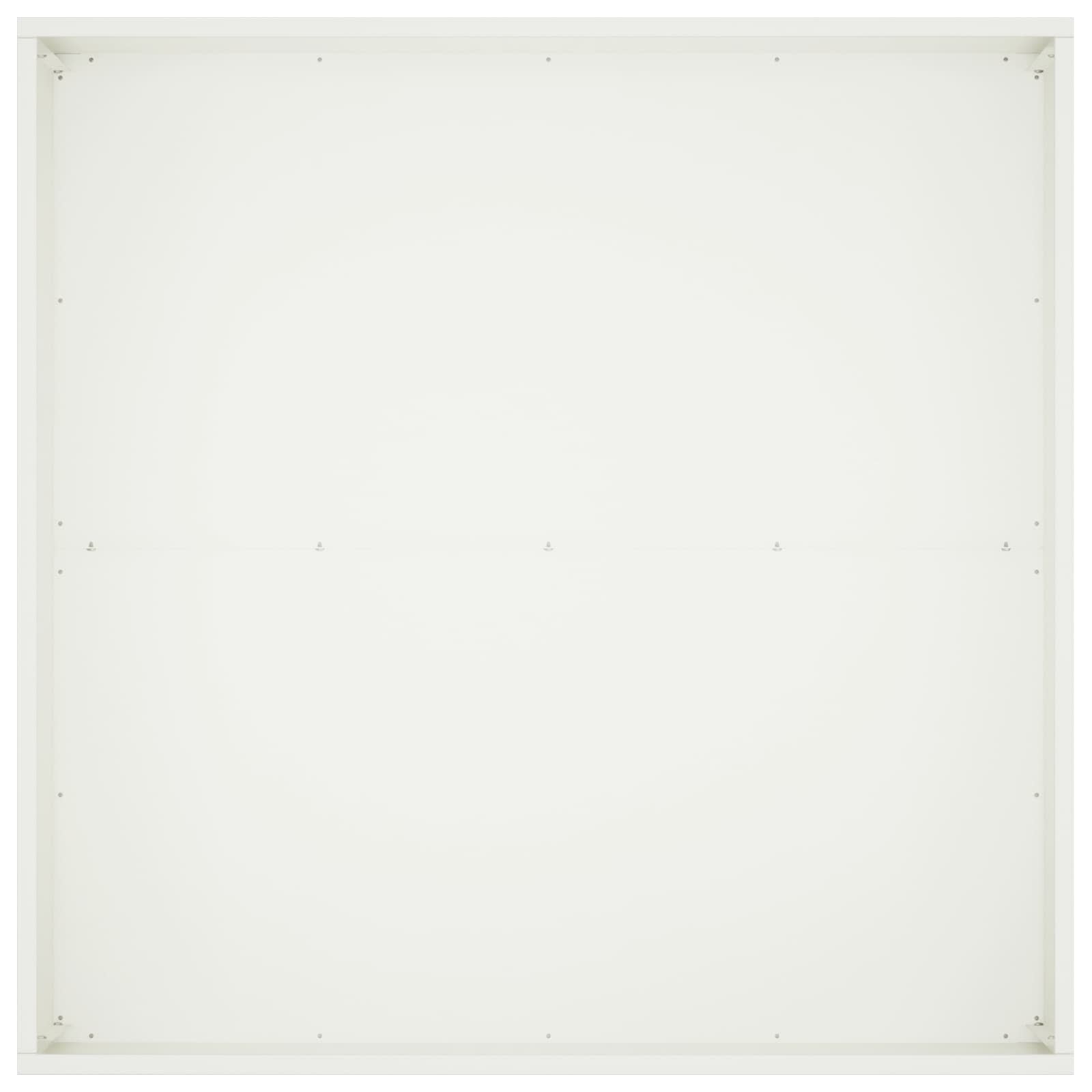 Vaso da giardino Bianco 80 x 80 x 40 cm | homemem39