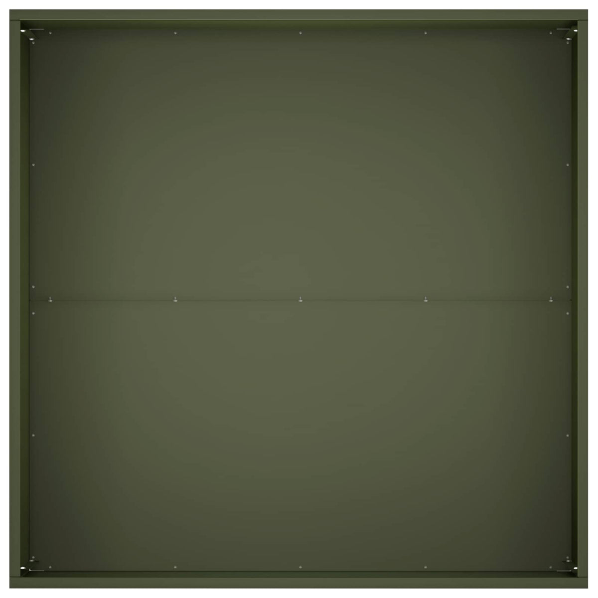 Vaso da giardino Verde Oliva 80 x 80 x 40 cm | homemem39