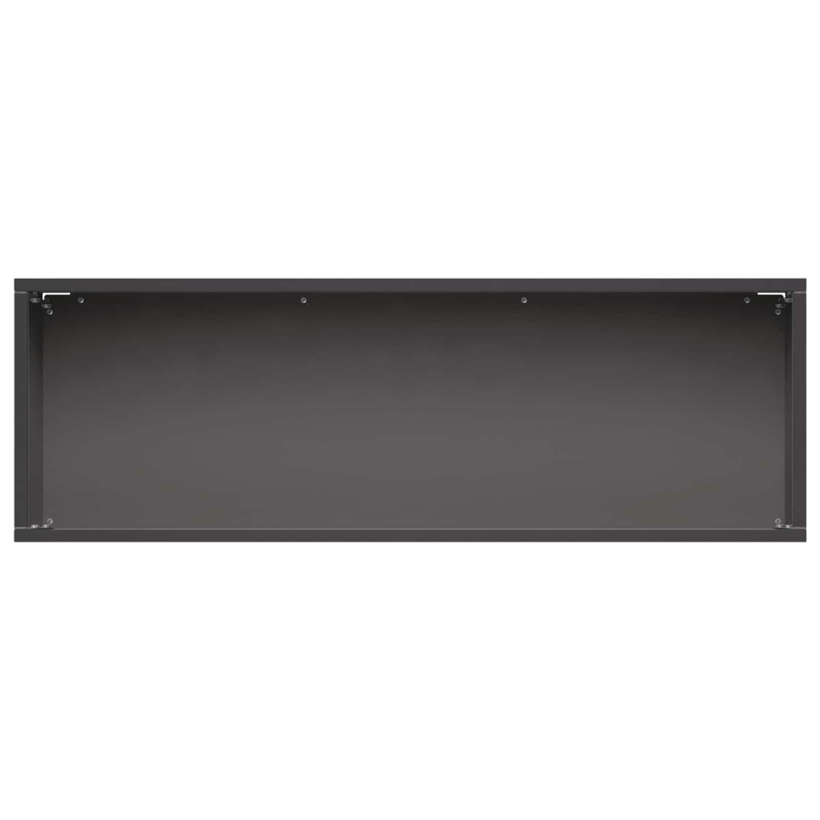 Vaso da giardino 2 pz Nero 40 x 20 x 20 cm | homemem39