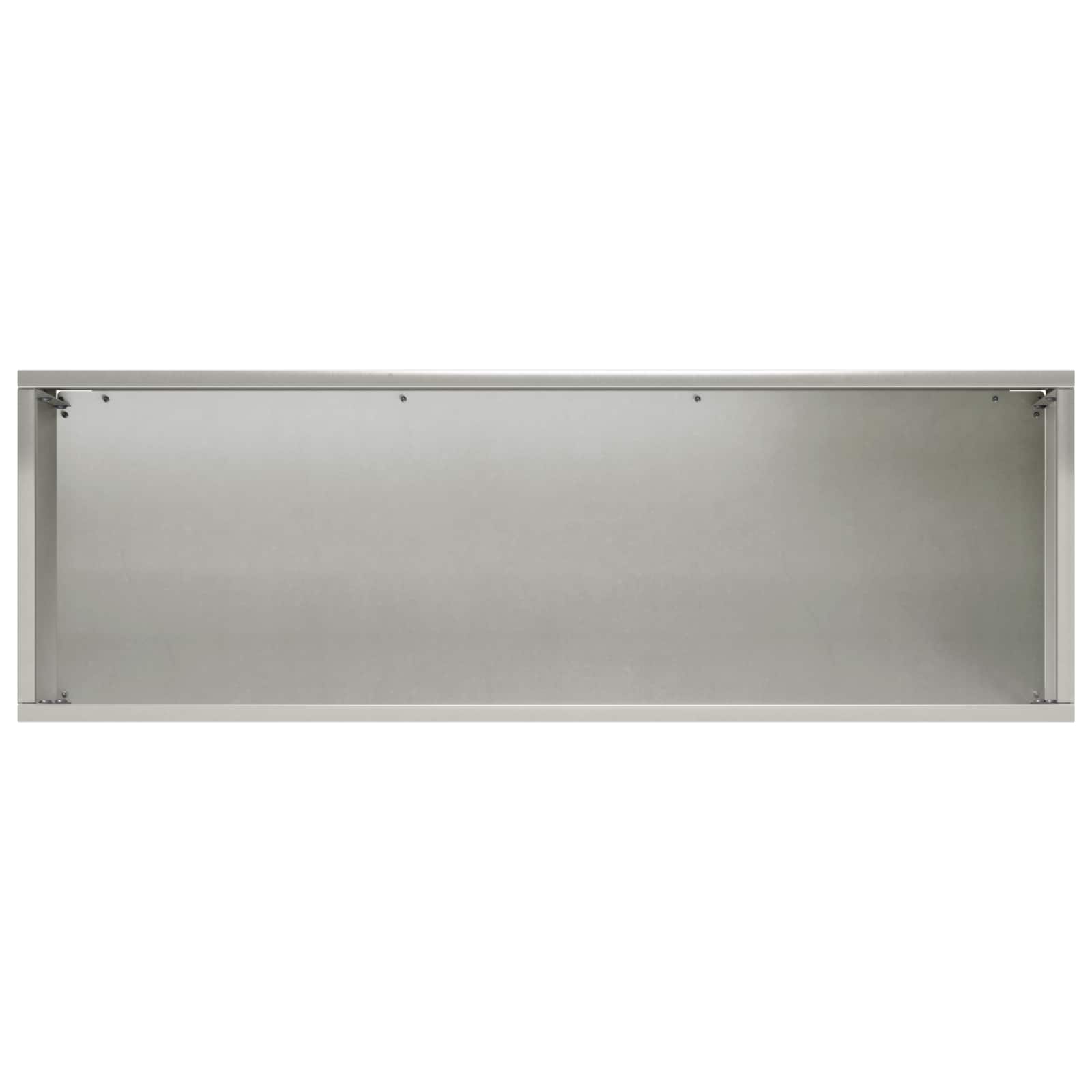 Vaso da giardino Argento 40 x 20 x 20 cm Acciaio Inox | homemem39