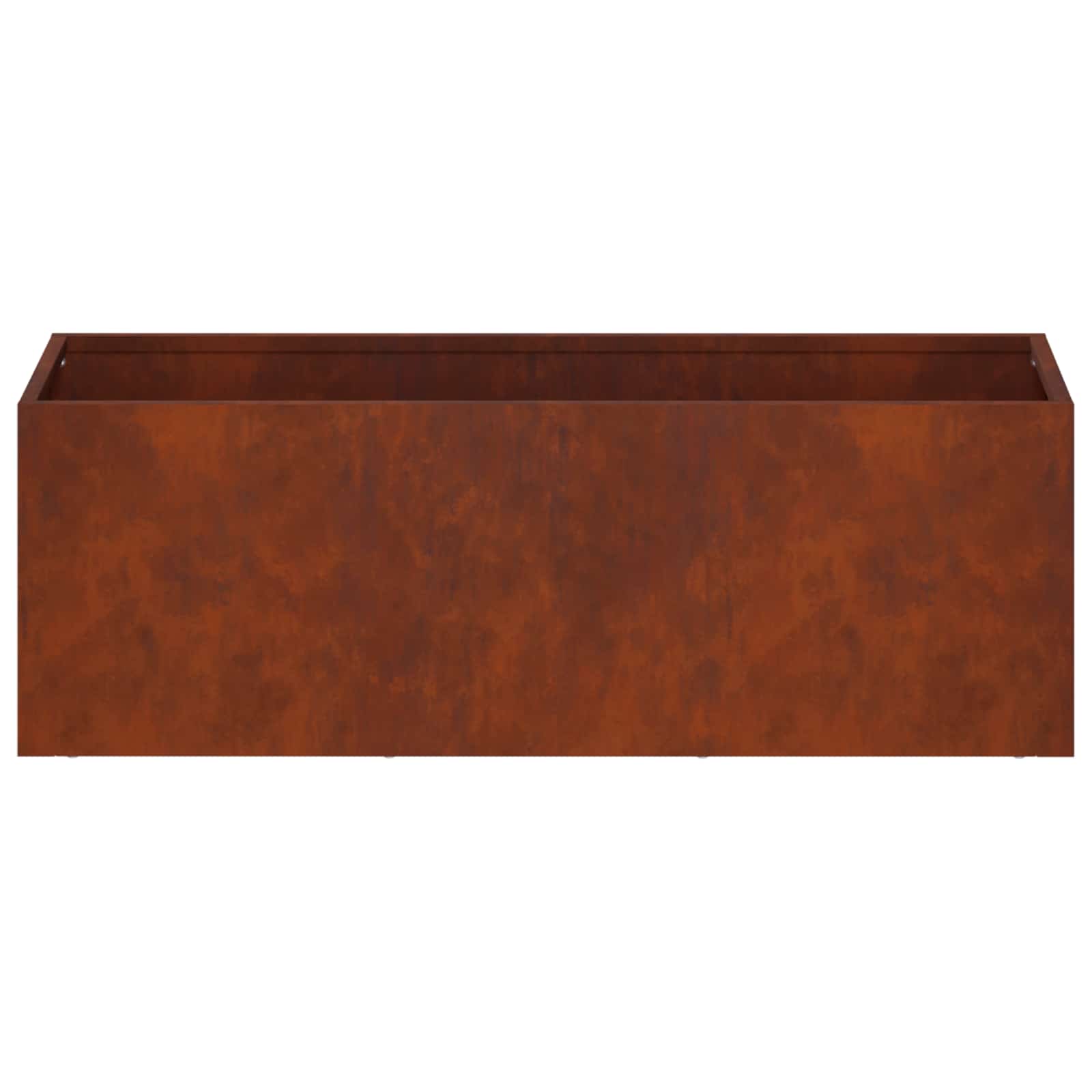 Vaso da giardino Ruggine 40 x 20 x 20 cm Acciaio Corten | homemem39