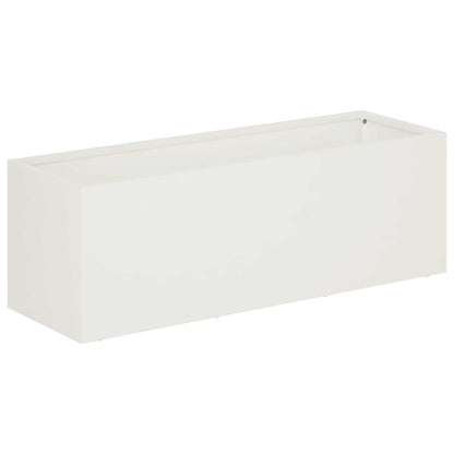 Vaso da giardino Bianco 60 x 20 x 20 cm | homemem39