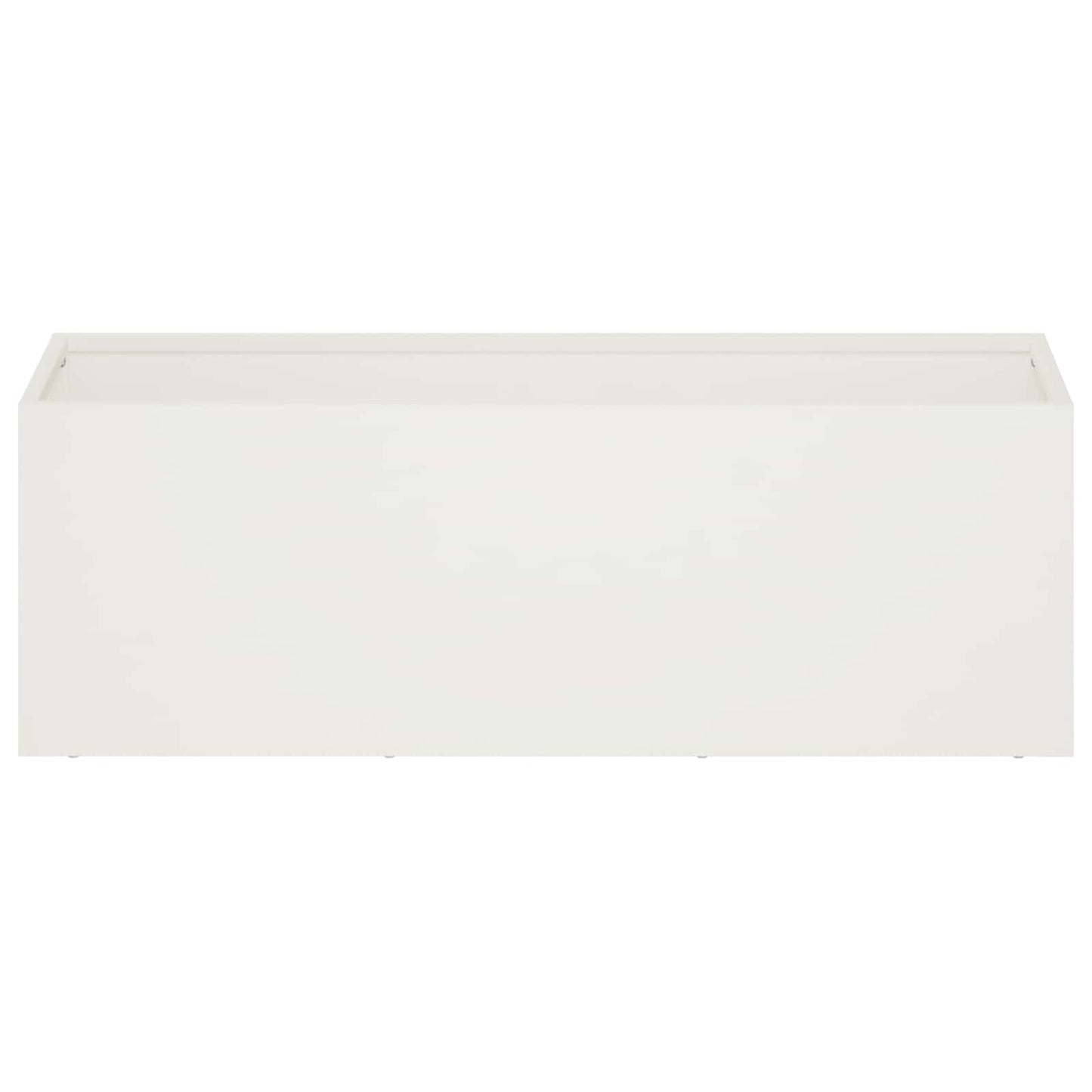 Vaso da giardino Bianco 60 x 20 x 20 cm | homemem39