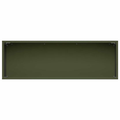 Vaso da giardino Verde Oliva 60 x 20 x 20 cm | homemem39