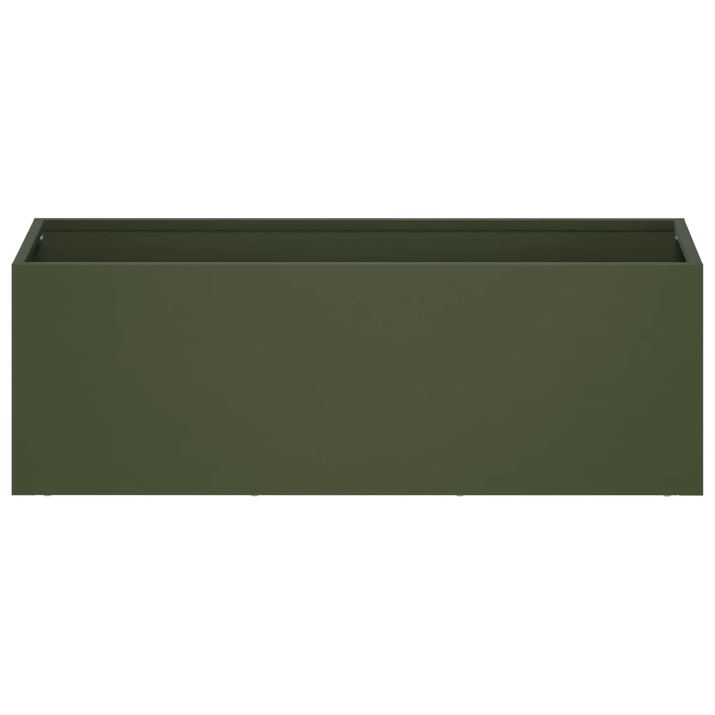 Vaso da giardino 2 pz Verde Oliva 60 x 20 x 20 cm | homemem39