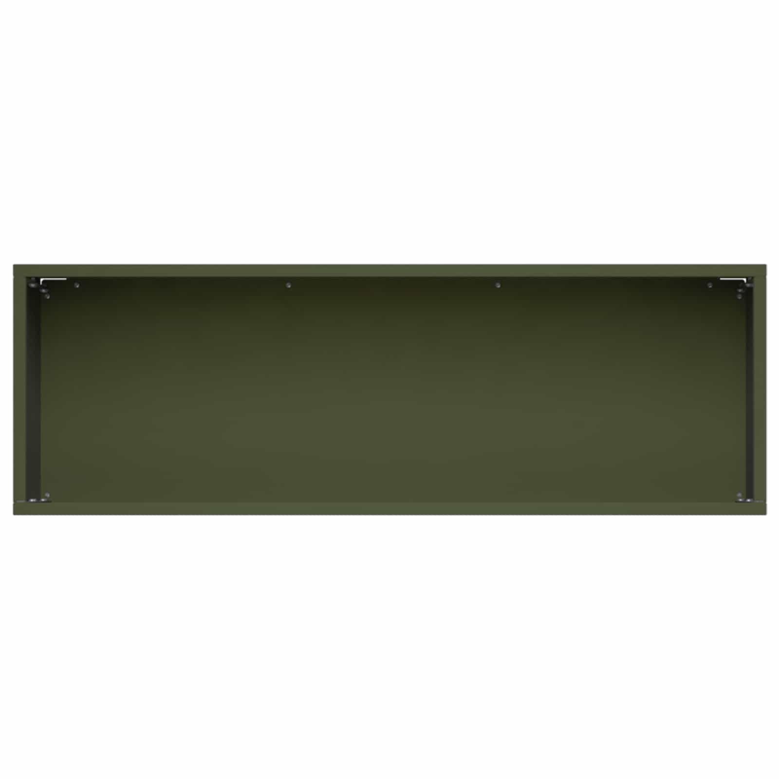 Vaso da giardino 2 pz Verde Oliva 60 x 20 x 20 cm | homemem39