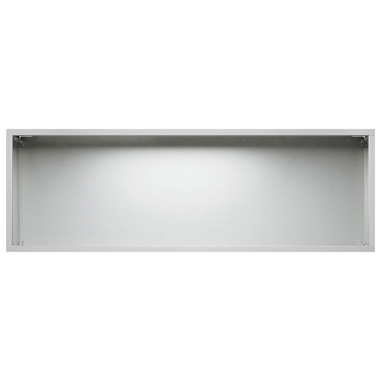 Vaso da giardino 2 pz Argento 60 x 20 x 20 cm Acciaio zincato | homemem39