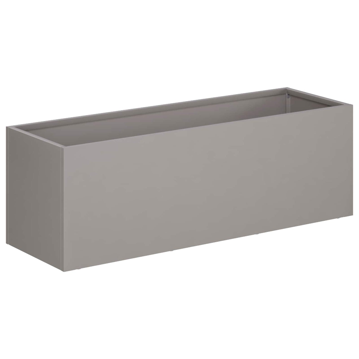 Vaso da giardino 2 pz Ruggine 60 x 20 x 20 cm Acciaio Corten | homemem39