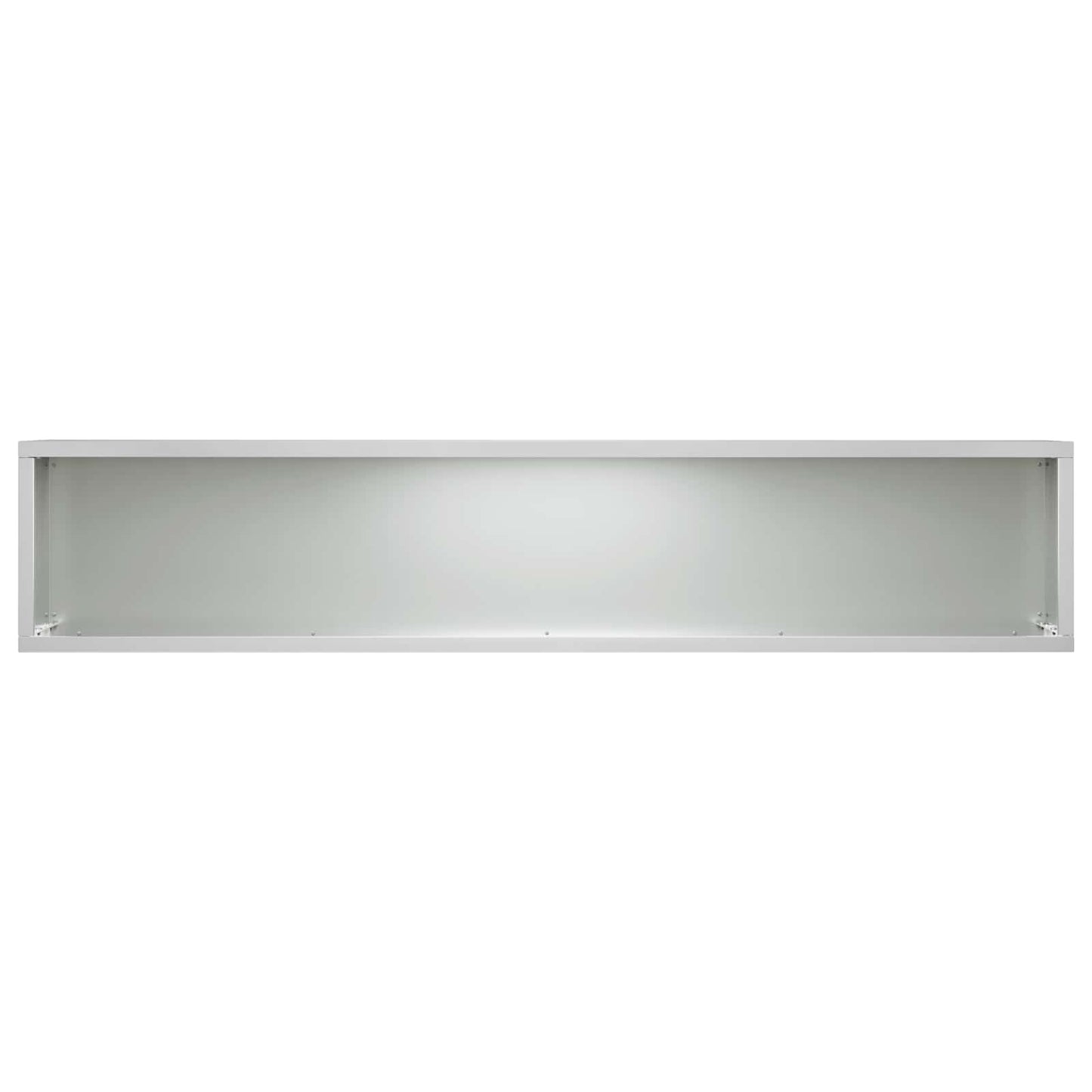 Vaso da giardino Argento 80 x 20 x 20 cm Acciaio zincato | homemem39