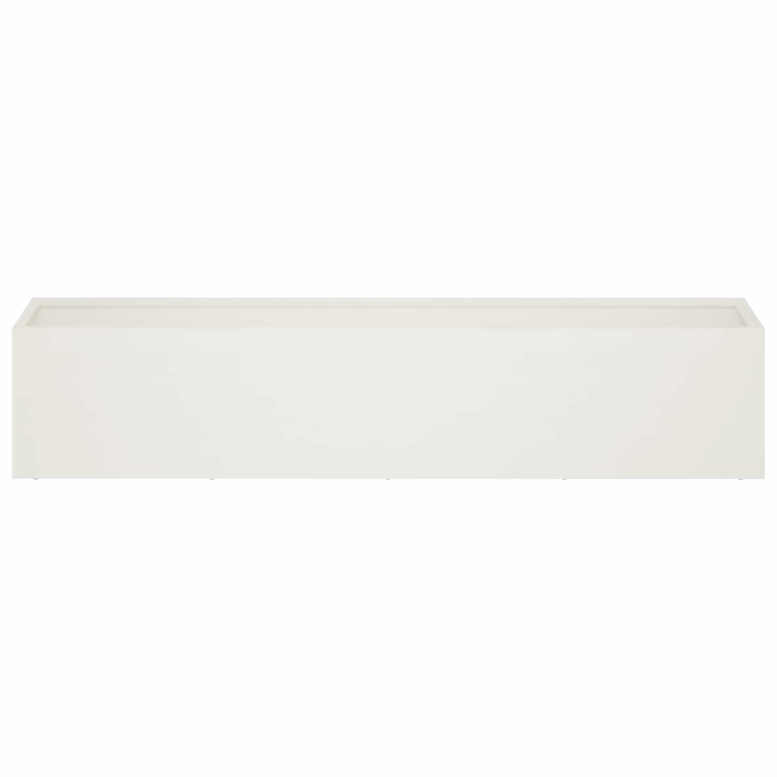 Vaso da giardino Bianco 100 x 20 x 20 cm | homemem39