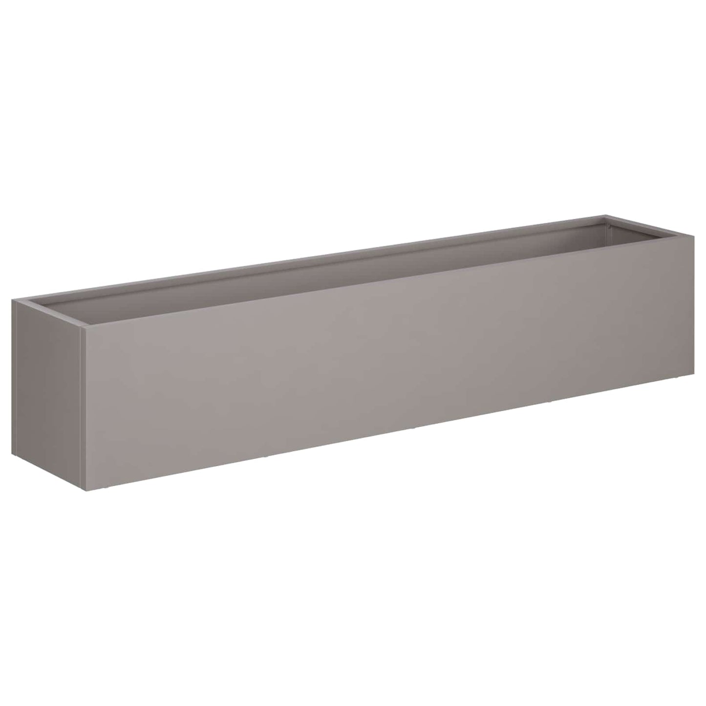 Vaso da giardino Ruggine 100 x 20 x 20 cm Acciaio Corten | homemem39