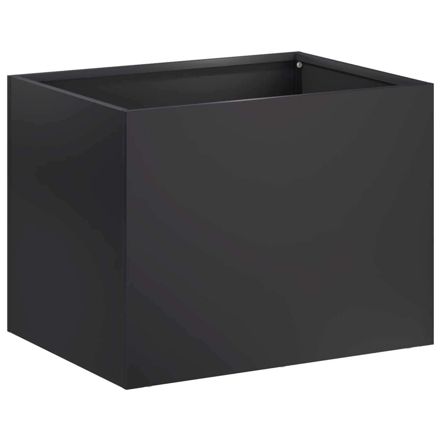 Vaso da giardino 2 pz Nero 40 x 30 x 30 cm | homemem39