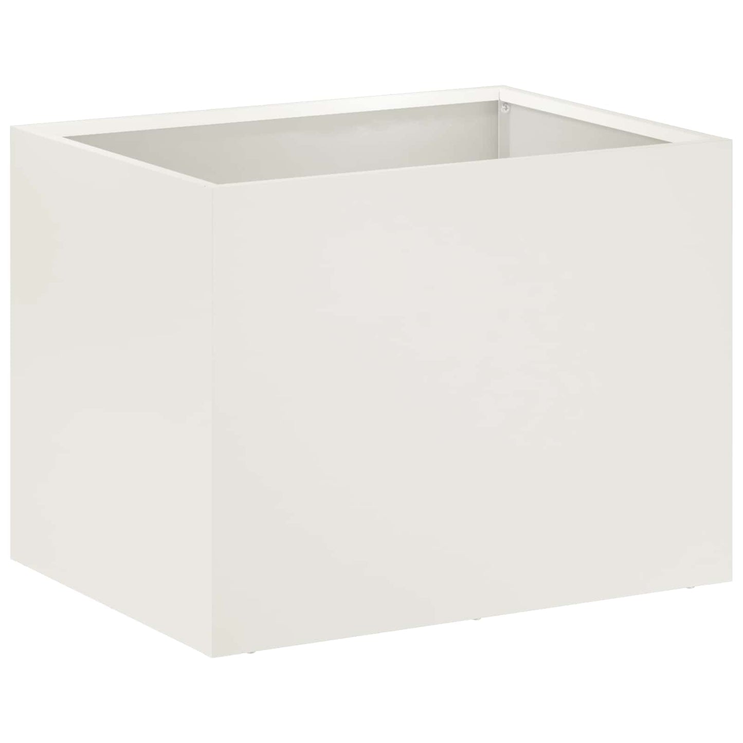Vaso da giardino 2 pz Bianco 40 x 30 x 30 cm | homemem39