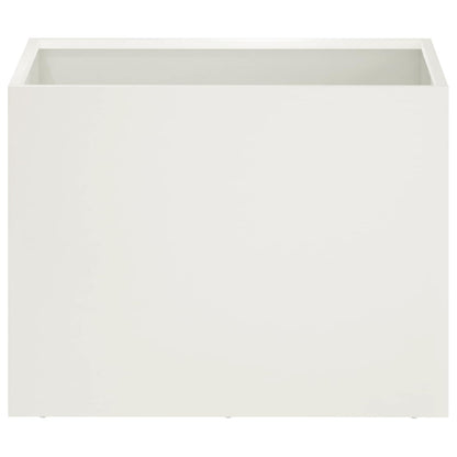 Vaso da giardino 2 pz Bianco 40 x 30 x 30 cm | homemem39